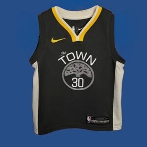 EUC Kids NBA The Town Jersey - Grey and Yellow